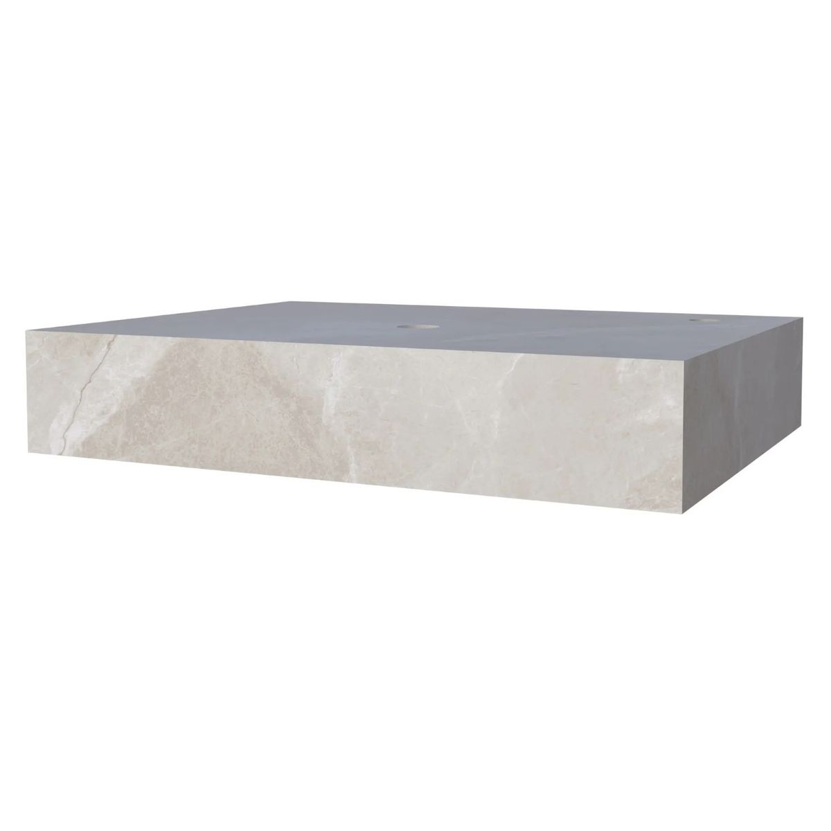 Bancada Porcelanato Peri 60cm Bege Cozimax, marca Cozimax - Foto 2