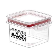 Porta Mant Trava Mais Qd Cristal Mickey 380Ml