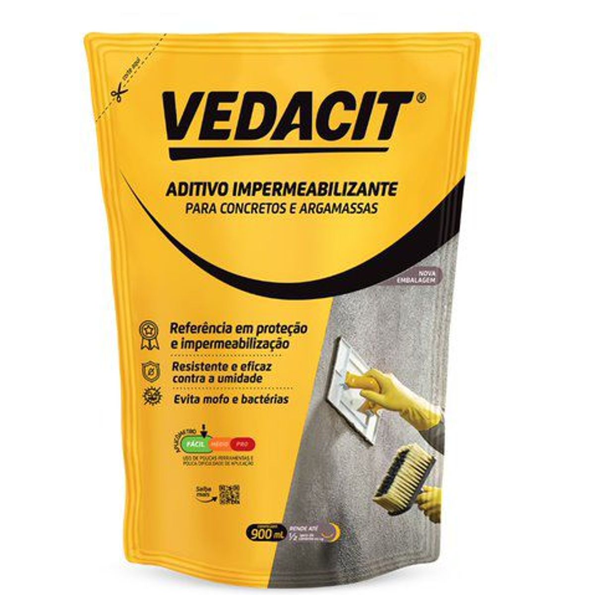 Vedacit Aditivo Impermeabilizante Sup 900 Ml Vedacit, marca Vedacit - Foto Principal