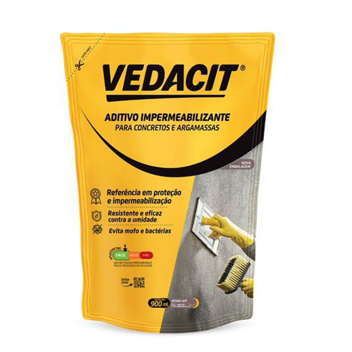 Vedacit Aditivo Impermeabilizante Sup 900 Ml Vedacit, marca Vedacit - Foto Principal