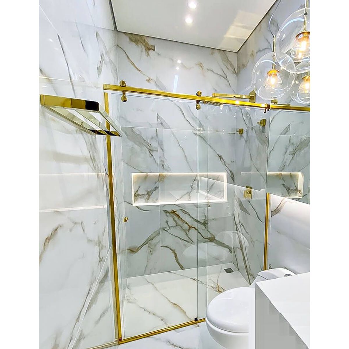 Box Incolor Dourado 1900x1300x50cm Speedtemper, marca Speedtemper - Foto Principal