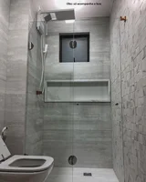 Box Incolor Flex Camarão Cromado 1900x1200x50cm Speedtemper