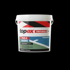 Tinta para Piso e Quadras Preto Topex