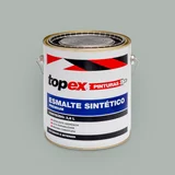 Topex Esmalte Sintético Brilhante Premium Platina Qualycril