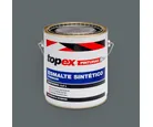 Topex Esmalte Sintético Brilhante Premium Cinza Escuro Qualycril