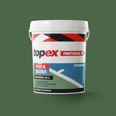 Tinta para Piso e Quadras Verde Topex