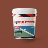 Topex Pisos & Quadras Vermelho Qualycril