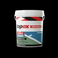 Topex Pisos & Quadras Preto Qualycril