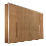 Guarda-Roupa 6 Portas Rufato Parma 237,5x287x56cm Imbuia
