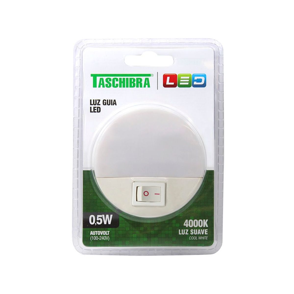 Luz Guia Led Taschibra 0,5W Autovolt 4000K, marca Taschibra - Foto 2