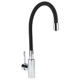 Monocomando de Cozinha Preto Flexivel Sensi Dacqua