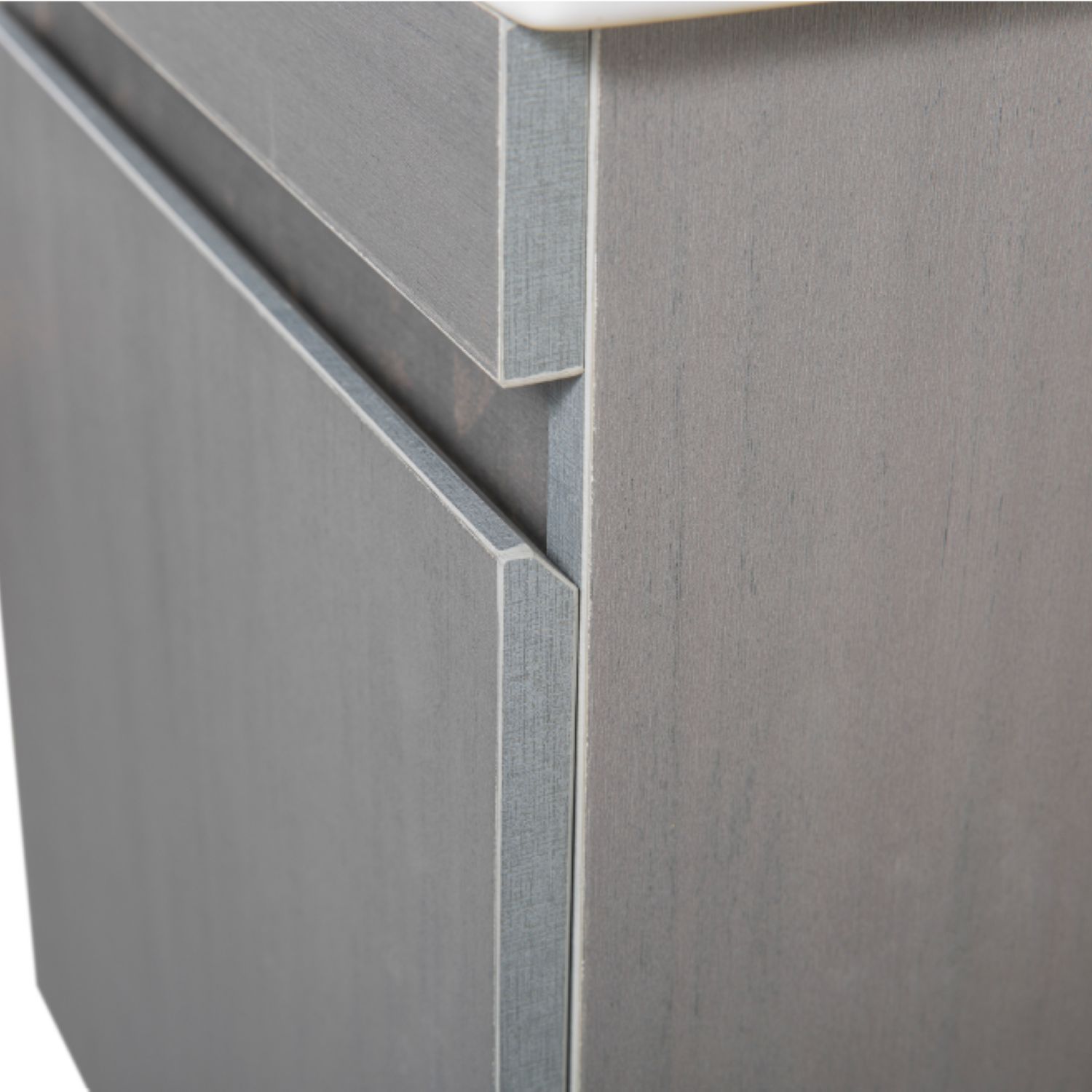 Gabinete para banheiro bonsai grafite 43X43X47 Sensi Dacqua | Sodimac