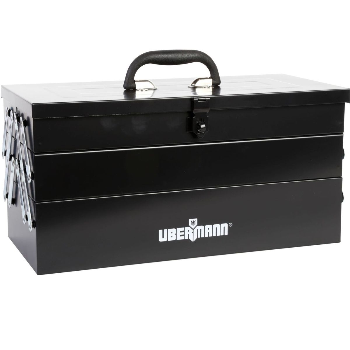 Caixa de Ferramentas Metal 5 Faixa Comcan, marca Ubermann - Foto Principal