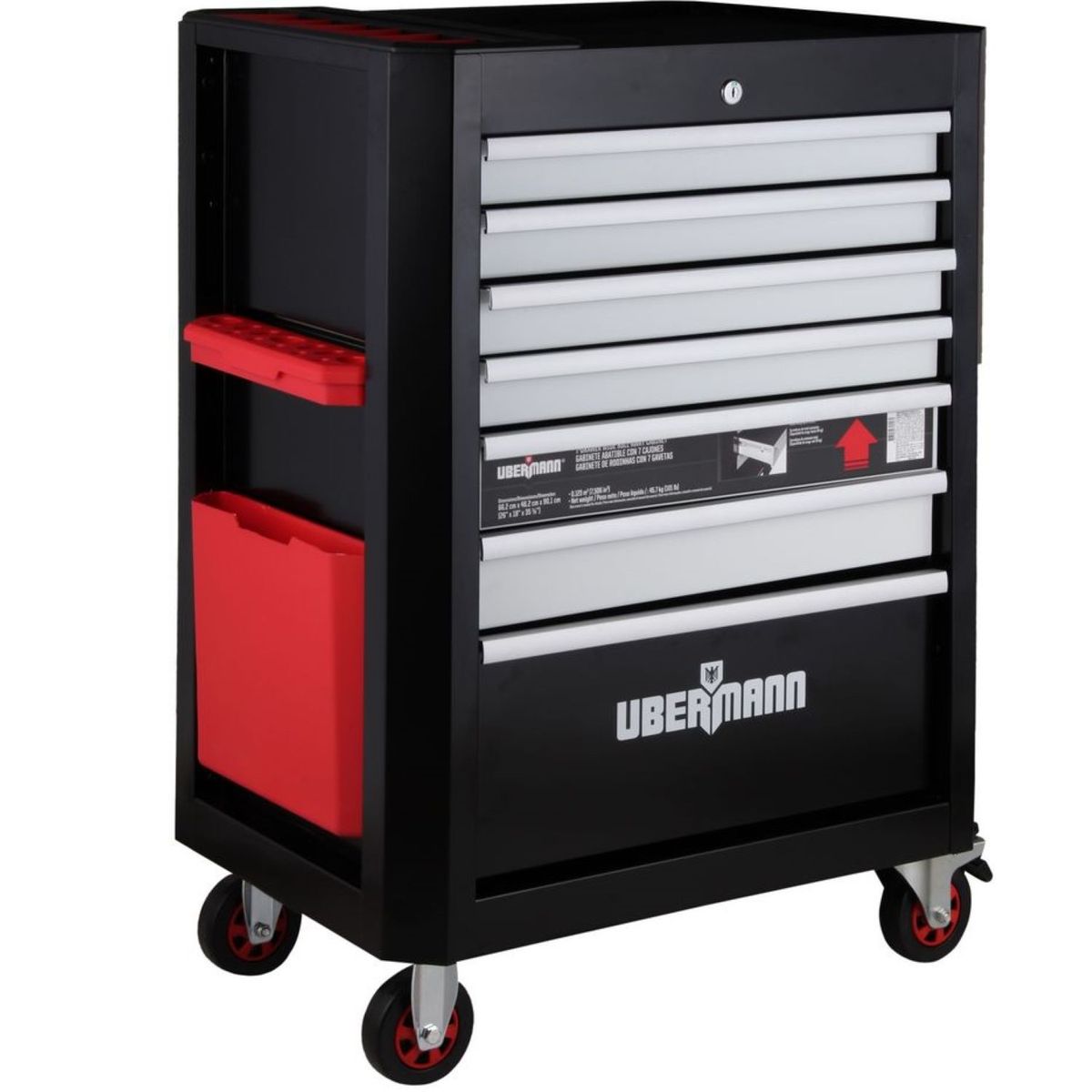 Armário de Metal 7 Caixas, marca Ubermann - Foto Principal