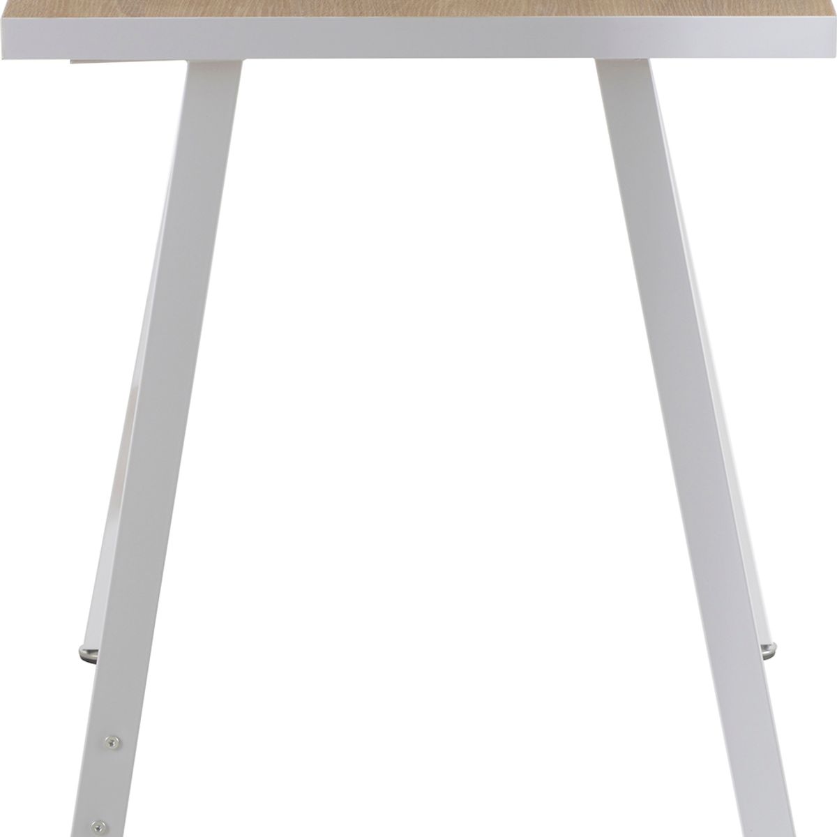 Mesa de Escritório Pepe Branco e Carvalho 100X58X75cm Just Home Collection, marca Just Home Collection - Foto Principal