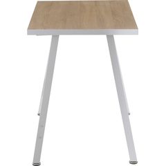 Mesa de Escritório Pepe Branco e Carvalho 100X58X75cm Just Home Collection
