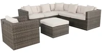 Conjunto Living Secc Terra Saigon 5 Peças