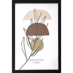 Quadro de Fotos Ideais 21x30cm Preto Just Home Collection