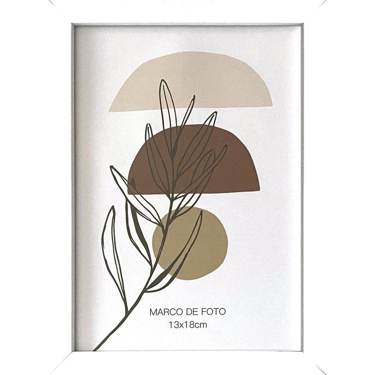 Moldura para Fotos Ideais 13x18cm Branco Just Home Collection, marca Just Home Collection - Foto Principal