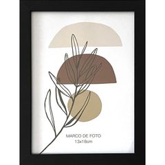 Quadro de Fotos Ideais 13x18cm Preto Just Home Collection