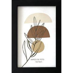 Quadro de Fotos Ideais 10x15cm Preto Just Home Collection