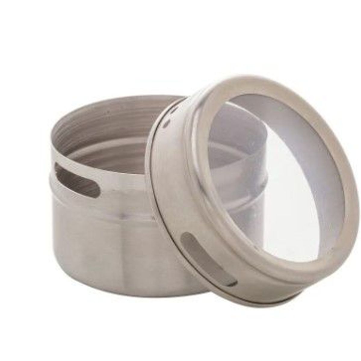 Conjunto 3 Porta Temperos De Aco Inox 4,6x6,3x20,7cm Coliseu Presente Ltda, marca Coliseu Presente Ltda - Foto 2
