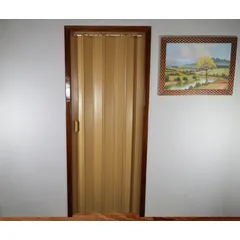 Porta Sanfonada Pvc Cerejeira 210X0,60Cm Holztek