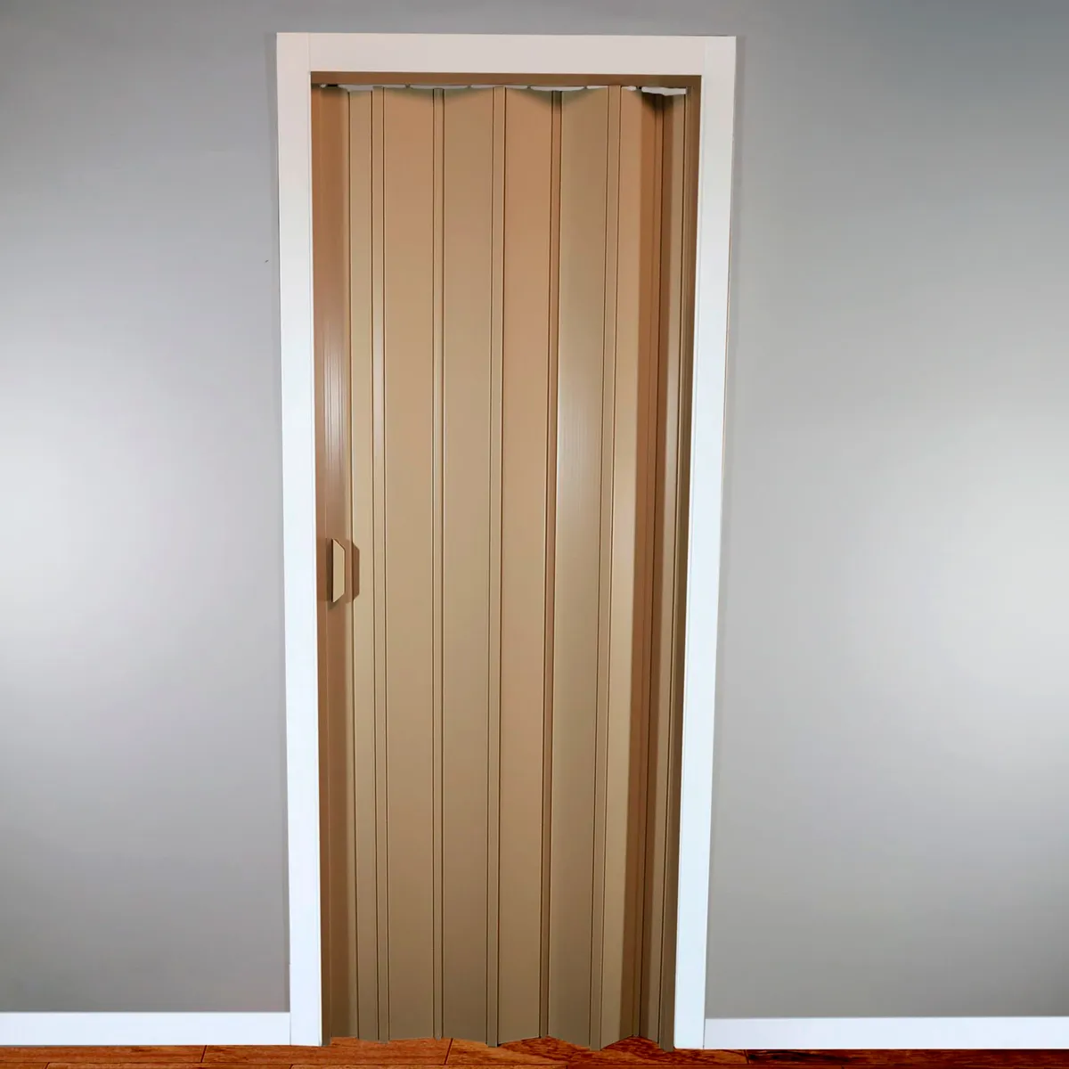 Porta Sanfonada Pvc Bege 210X0,72Cm Holztek, marca Holztek - Foto Principal