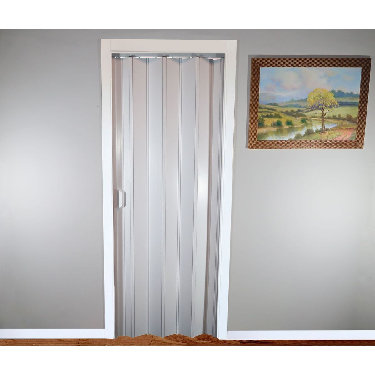 Porta Sanfonada PVC 0,96 Cerejeira Holztek, marca Holztek - Foto Principal