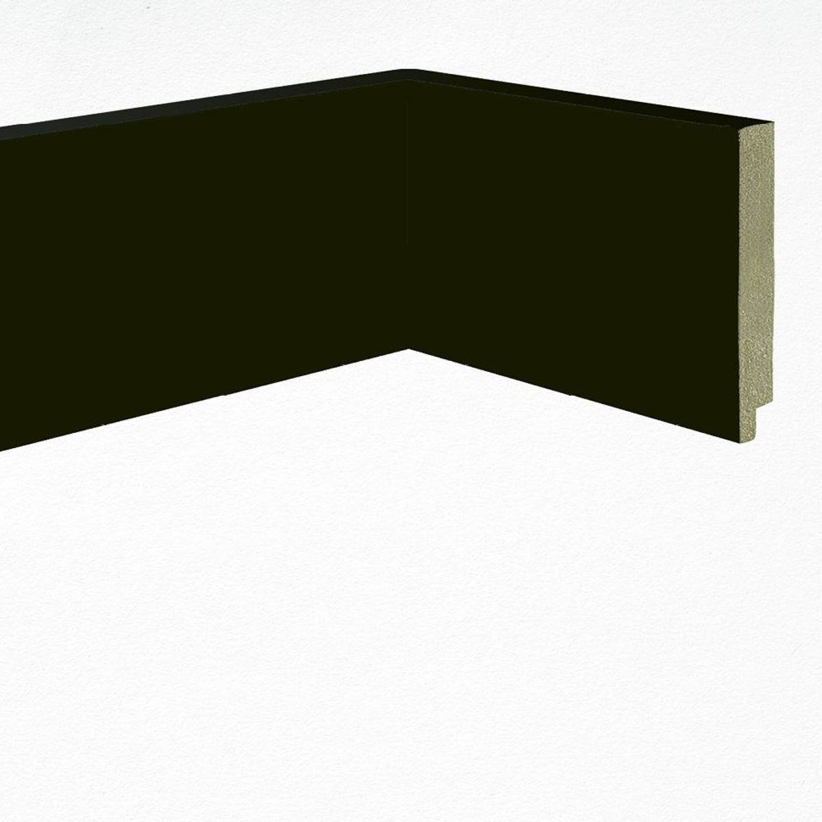 Rodapé Em Mdf Ultra Preto Liso 7 Cm X Barras de 2,40 Metros Moldurama, marca Moldurama - Foto Principal