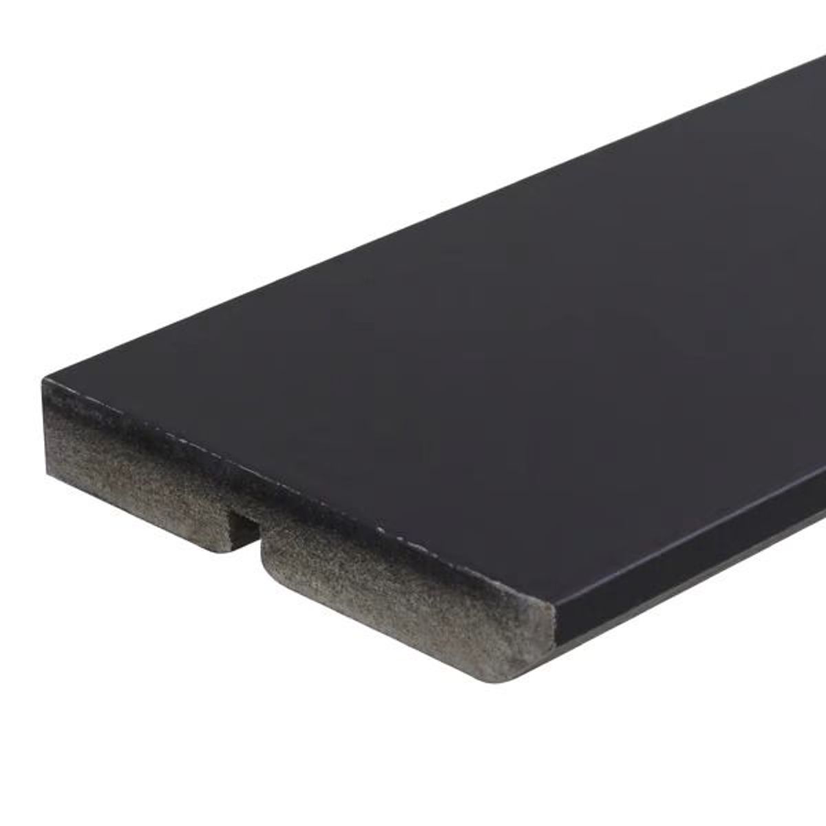 Rodapé Em Mdf Ultra Preto Liso 7 Cm X Barras de 2,40 Metros Moldurama, marca Moldurama - Foto 2