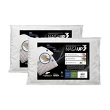 Kit 2 Travesseiros Nasa UP3 para Fronha Branco Fibrasca
