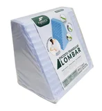 Encosto Triangular Lombar Travesseiro Triangular 31,5x43cm Fibrasca
