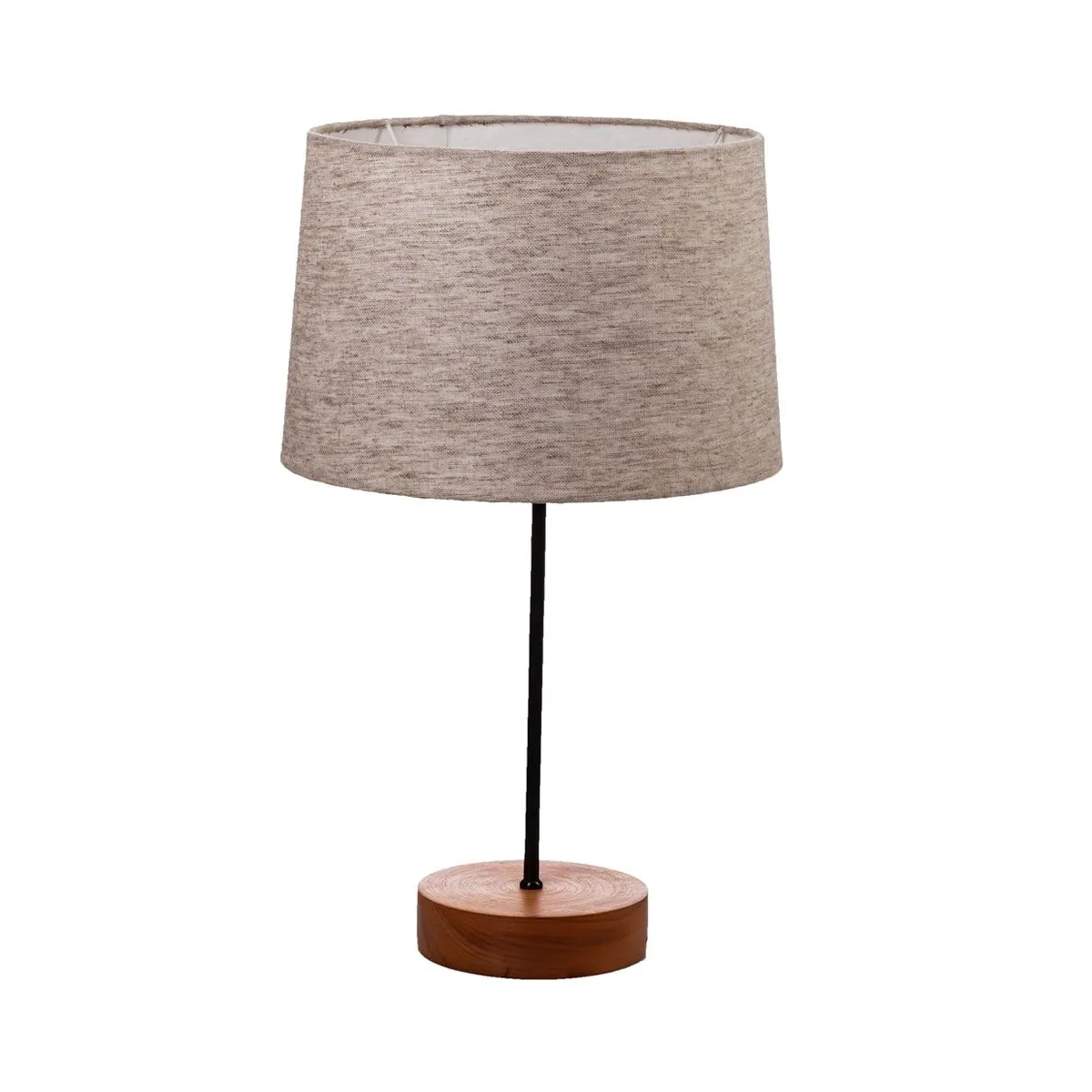 Cupula Trapecio M 30x20cm Linho Bege Illumina, marca Illumina - Foto Principal