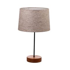 Cupula Trapecio M 30x20cm Linho Bege Illumina
