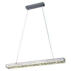 Pendente Tokyo Led Strip Retangular 12W 4000K 620x40mm Llumm Bronzearte