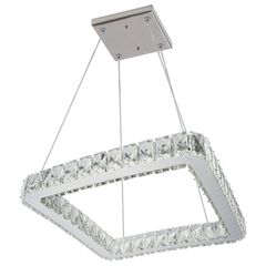 Pendente Tokyo Led Quadrado 28W 4000K 400x400 mm 1L Llumm Bronzearte
