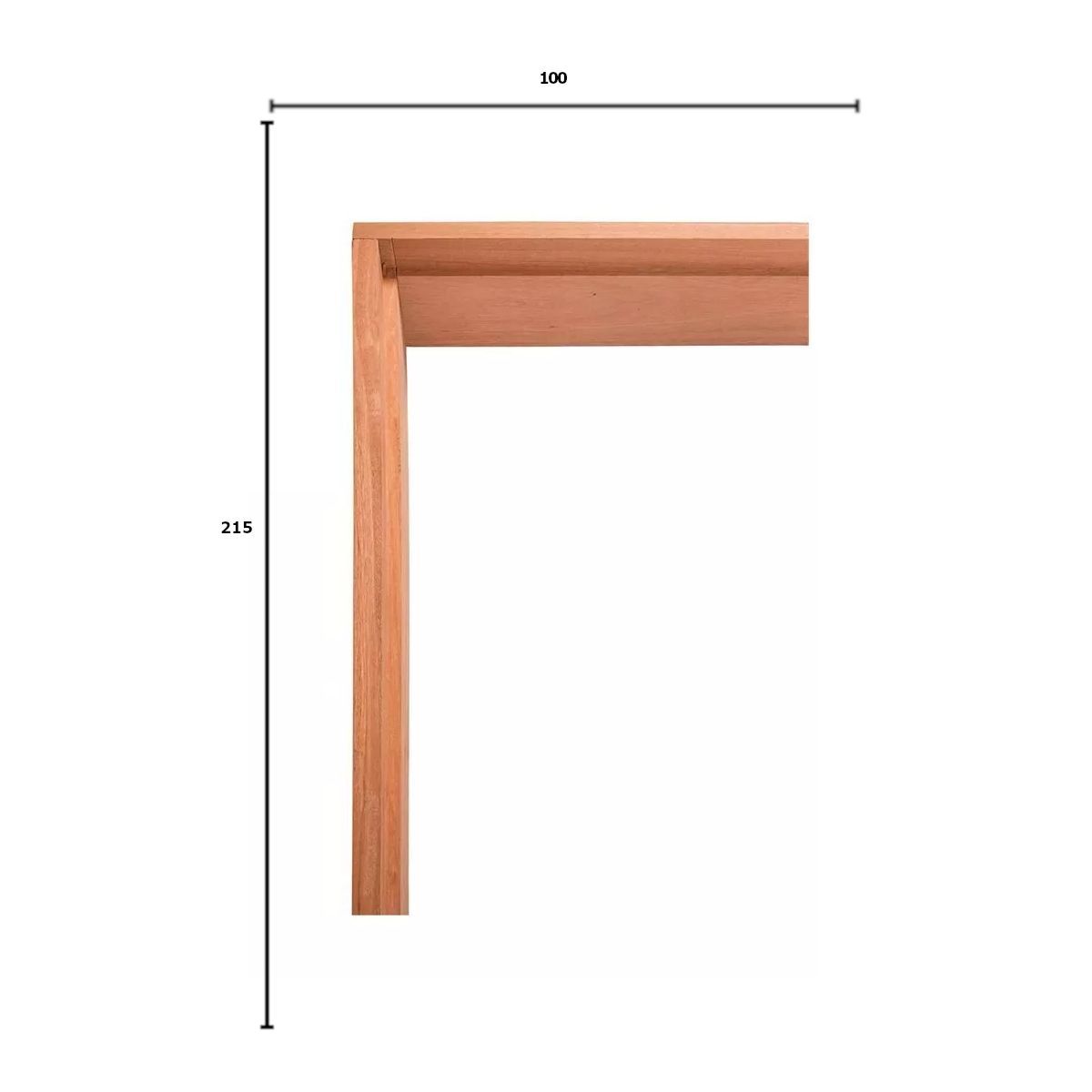 Jogo de Batente Para Porta de 14Cm de Madeira Maciça Eucalipto Ideal Para Uso Externo Esel, marca  - Foto 2