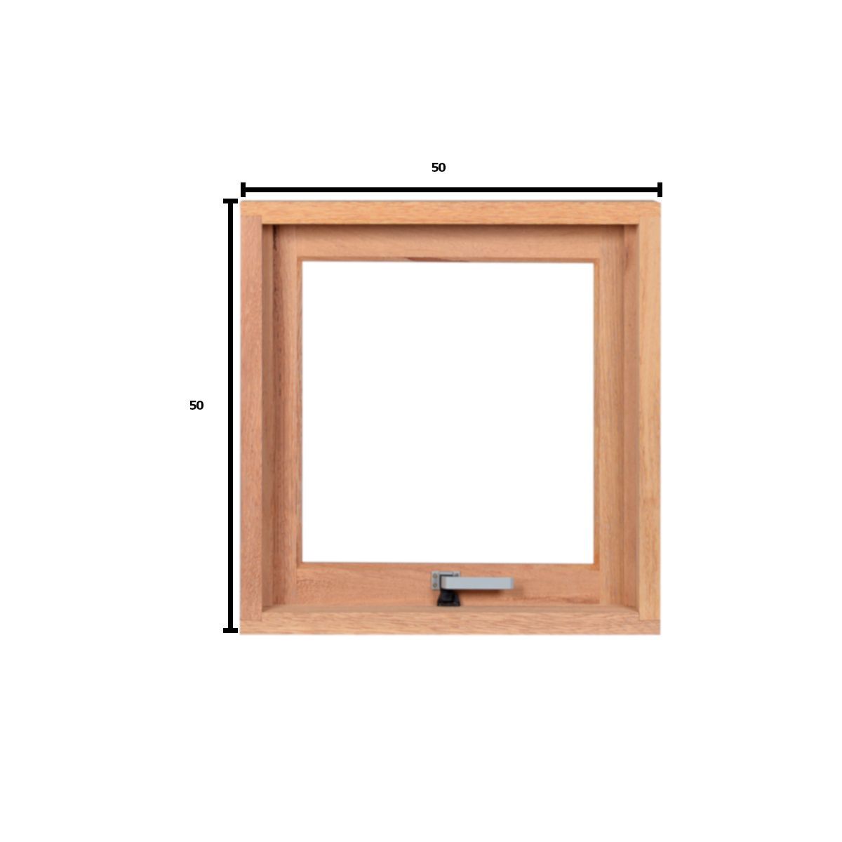 Maxi-Ar com 1 Modulo Panoramico de Madeira Maciça 50X50X12cm, marca  - Foto 2