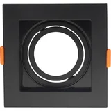 Spot Embutir Orbital Pc Gu10 sem Lâmpada Preto 3x10,2x10,2cm Llumm Bronzearte