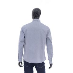 Camisa Social Manga Longa Profissional  Azul  M