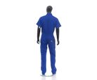 Macacão Manga Curta Profissional Azul G PF2 Confecções