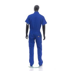 Macacão Manga Curta Profissional Azul GG PF2 Confecções