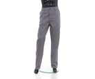 Calça Cargo Profissional Cinza GG PF2 Confecções