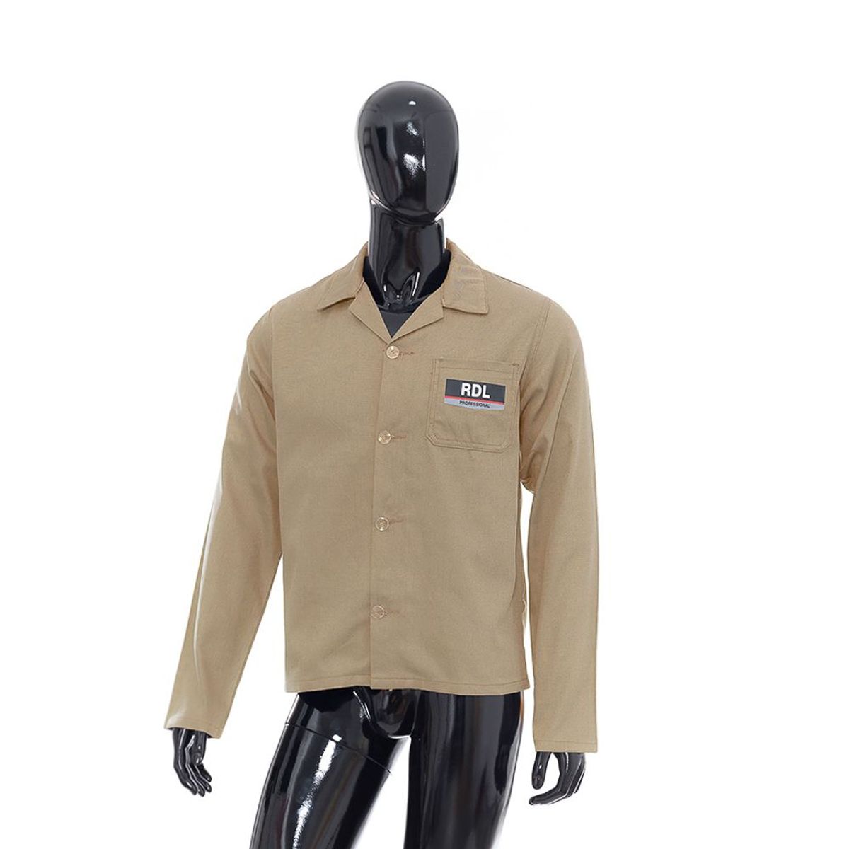 Camisa Manga Longa Profissional  Bege  M, marca Valença Textil - Foto 2