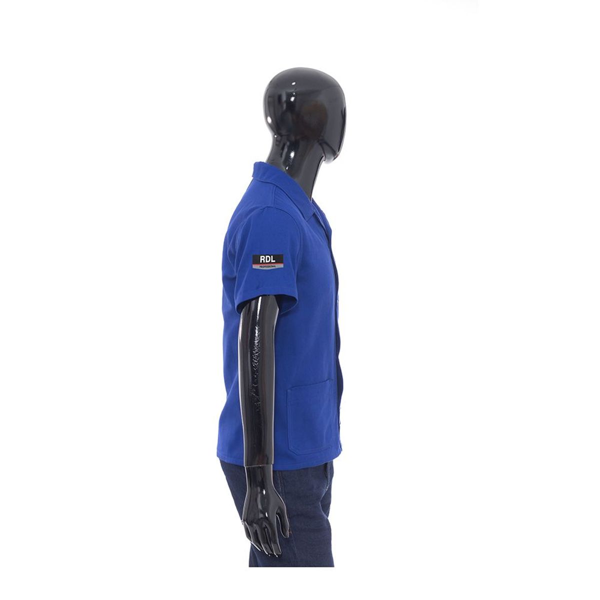 Camisa Manga Curta Profissional Azul P PF2 Confecções, marca PF2 Confecções - Foto Principal