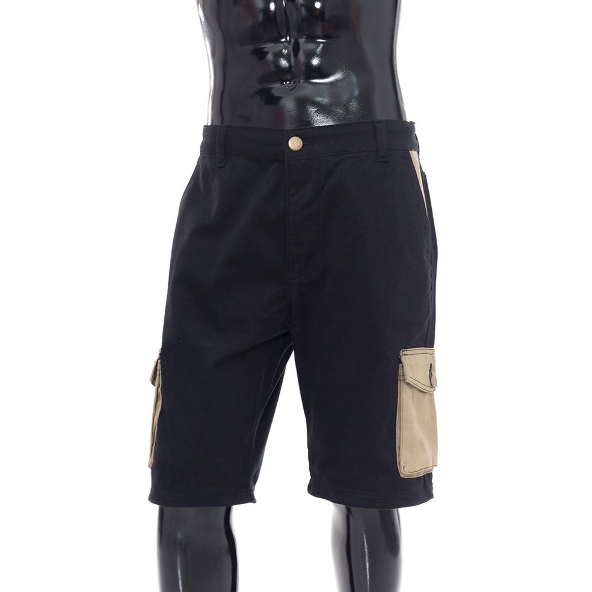 Calça Com Perna Removivel Profissional   Preto/Bege  P, marca Valença Textil - Foto Principal