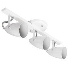 Spot B/3 Trilho Sinsinati Branco 14x16x50cm ARS Iluminação ARS Iluminação