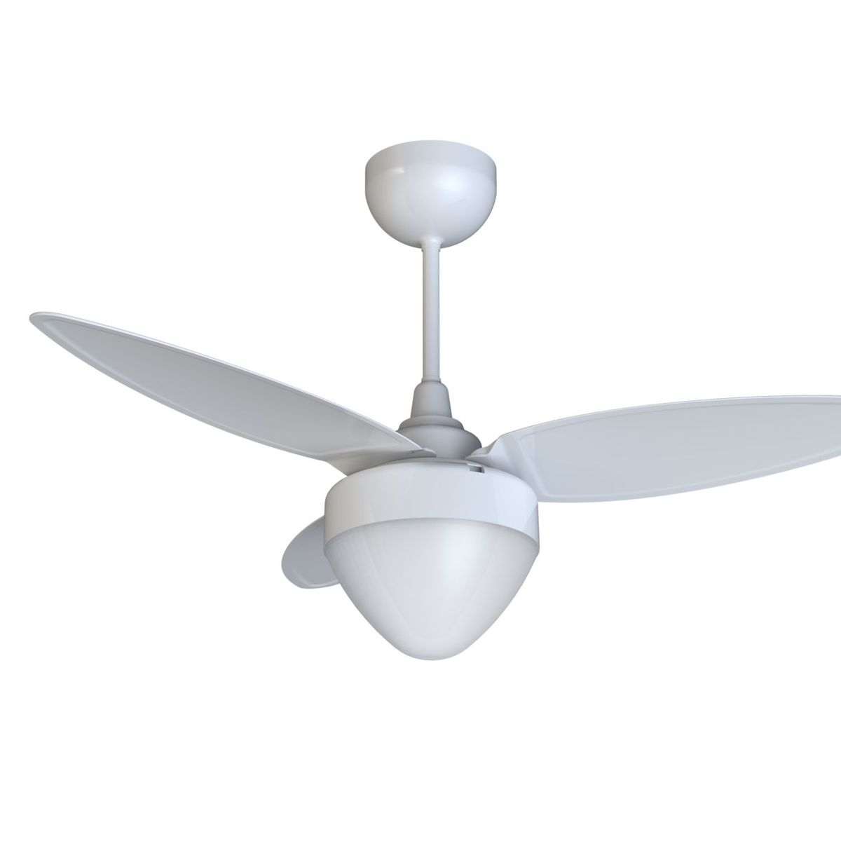 Ventilador de teto Aires 3 Pás Bivolt com Controle Remoto Branco Ventisol, marca Ventisol - Foto 2