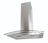 Coifa de Parede Vidro Curvo 60cm 53x65x23cm 220V Safanelli